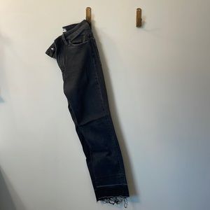 Wrangler hi rise straight fit black jeans - Size 26